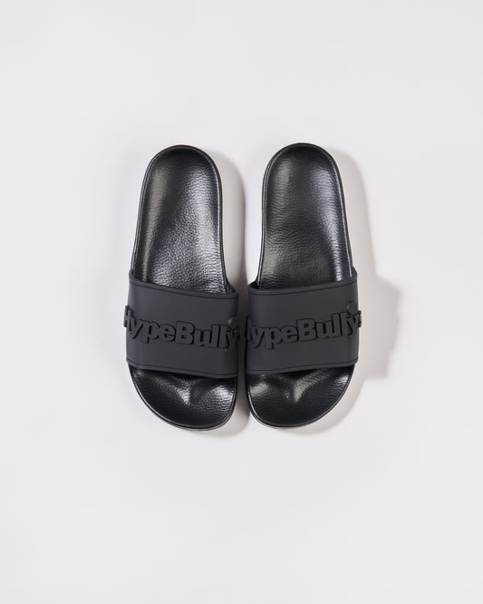 Flybullys Black Slides