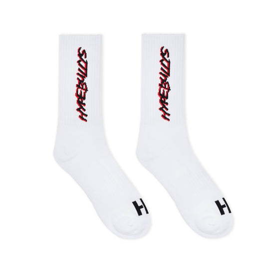 FlyBullys White Ankle Socks